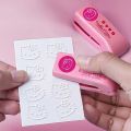 DIY Toy KT Cat Kitty Embossing Machine Card Craft ABS Plastic Metal Embossing Punches Cartoon Greeting Card Paper Punches Maker Scrapbooking. 