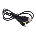 1Pc 2-in-1 usb data cable / charger charging lead for psp 1000 / 2000 /3000. 