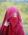 Colorful,  Black and White  Niqab Patti for Girls and Women. 