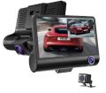 Dash Camera DVR Front and Rear 4k : BLACK BOX TRAFFIC RECORDER 1296P and 1080P. 