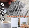 ilver Aluminum Foil Tape Super Fix Adhesive Tape Stop Leak Seal Repair Waterproof Tape Crack. 