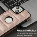 HOCE Puffer Down Jacket Logo HolePhone Case For iPhone 15 14 13 12 11 Pro Max X XS XR 7 8 Plus 15 Plus 13 Mini Cases Soft Faux Leather Cover. 