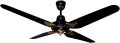 M.R  Ceiling Fan 4 Wings  - Eco Model - Original Heavy Duty - 56 - Black. 