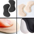 Insole Heel Pads Adhesive Pack Of 1 Pair-2(pc) Shoes Insole Pad, Heel Insole Pads, Pain Relief Anti-wear Cushion Pads | Feet Care Heel Protector Adhesive Back Sticker Shoes | Insert Insole. 