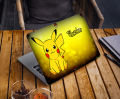 Pikachu Laptop Back Skin Sticker-Laptop Back Skin-Laptop Skin Vinyl Sticker Decal, 13 13.3 14.6 15 15.4 15.6 inch Laptop Skin Sticker Cover For All Laptops. 