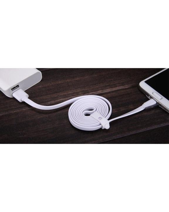Tangle-free%20Flat%202A%20Micro%20USB%20Cable%20-%201.2m%20-%20White%20-%20Image%204