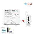 Tuya Smart Life Wifi Motor Switch Zigbee Smart Switch Module 4 Channel Switch Module 433 10A Work With Alexa Assistant Home. 