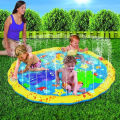 PinShang Sprinkler Pad For Kids 39'' Sprinkler Play Mat Outdoor Pool Party Water Play Toys Water Play Game For Kids Pets. 