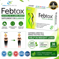Febtox Slimming Capsules ,Febtox Natural Fat & Carbo Binder 30 Capsules – Weight Loss Supplement for Appetite Control, Fat Burner & Metabolism Support. 