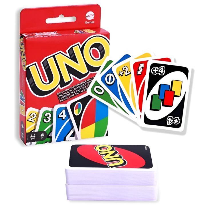 UNO Cards Game Original Imported 108 Cards Kids Adults Family Fun Games