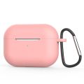 Silicone Protective Case For Airpods Pro 3-generation Earphone Protective Cover With Key Chain. 