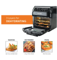 Nutricook Air Fryer Oven, 1800 Watts, Digital/One Touch Control Panel Display, 8 Preset Programs, 12 Liters, Black, 2 Years limited Warranty. 
