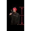 Sidhu Moosewala Vinyl sticker Sidhu moose wala ( 6 Inch size). 