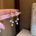 Fashion Delicate Crystal Women’s Drop Earrings Girls Accessories for Special Day Korean Style Female Earring. 