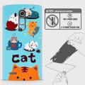 LG G4 Back Skin - Design 3 - Cute Lazy Cate Skin Wrap Back Sticker. 