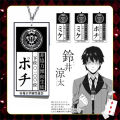 Anime Kakegurui Compulsive Gambler Necklace Jabami Yumeko ID Card Pendant. 
