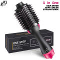 One Step 3 in 1 Hair Dryer & Styler | Hair Dryer Brush | Hot Air Brush | Hair Volumizer | Blow Dryer Brush | Hair Straightener & Curler | Electric Hair Brush | Styling Tool for Women | Multifunctional Blow Dryer Styler Comb. 