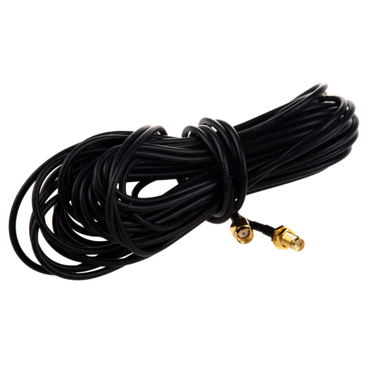 9m Meter Wifi Antenna Extension Cable Lead RP-SMA For Wi-Fi Routers