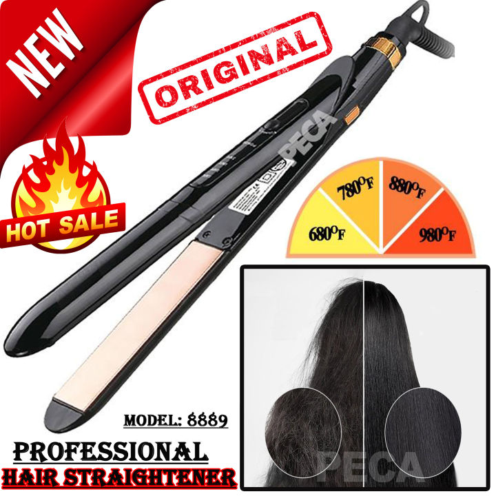 Hot beauty professional flat iron temperature hotsell