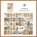 RHS Online 50PCS Collection Series Washi Stickers INS Material Paper Album Diary Journal Craft Decorative Scrapbooking DIY Sticker. 