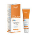 Haya Tinted Sunblock SPF 60+ PA+++ , Broad Spectrum UV Protection , Water-Resistant & Paraben-Free Daily Sunscreen (30gm). 