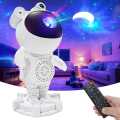 Sky Moon Galaxy Usb Power Rgb Remote Control LED Night Light Lamp Astronaut Proyector Star Projector with Bluetooth Speaker. 