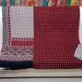 Sindhi Ajrak  Traditional Printed Cotton Suits. 