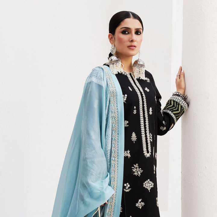 Zara Shahjahan Lawn '24 - 3 Piece Unstitched for Women - MYRA-14B