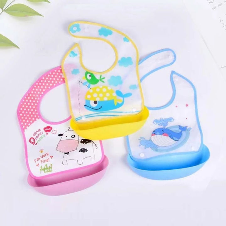 Baby%20Bibs%20with%20Soft%20Plastic%20Food%20Catcher%20Waterproof,%20Reusable%20and%20Washable%20-%20Drool%20and%20Feeding%20Bib%20for%20Babies,%20Toddlers,%20Infants,%20Newborns%20-%20Image%202