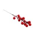 Artificial Christmas Red Berries Stems for Christmas Tree Ornaments. 