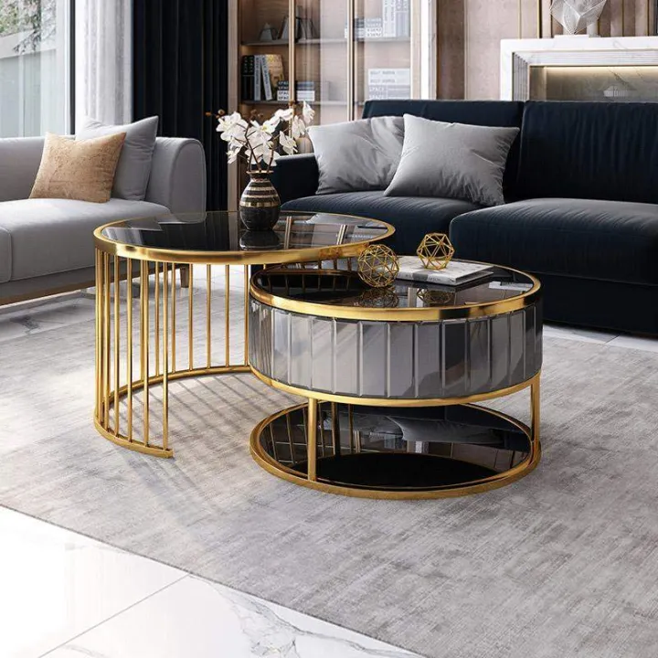 Round%20Gold%20Nesting%20Coffee%20Table%20Set%20with%20Beveled%20Glass%20-%20Versatile%20Centerpiece%20for%20Drawing%20and%20Living%20Rooms%20-%20Tempered%20Glass%20Top%20and%20Shelf%20for%20Contemporary%20Elegance%20-%20Ideal%20Coffee%20and%20Cocktail%20Table%20-%20Image%207