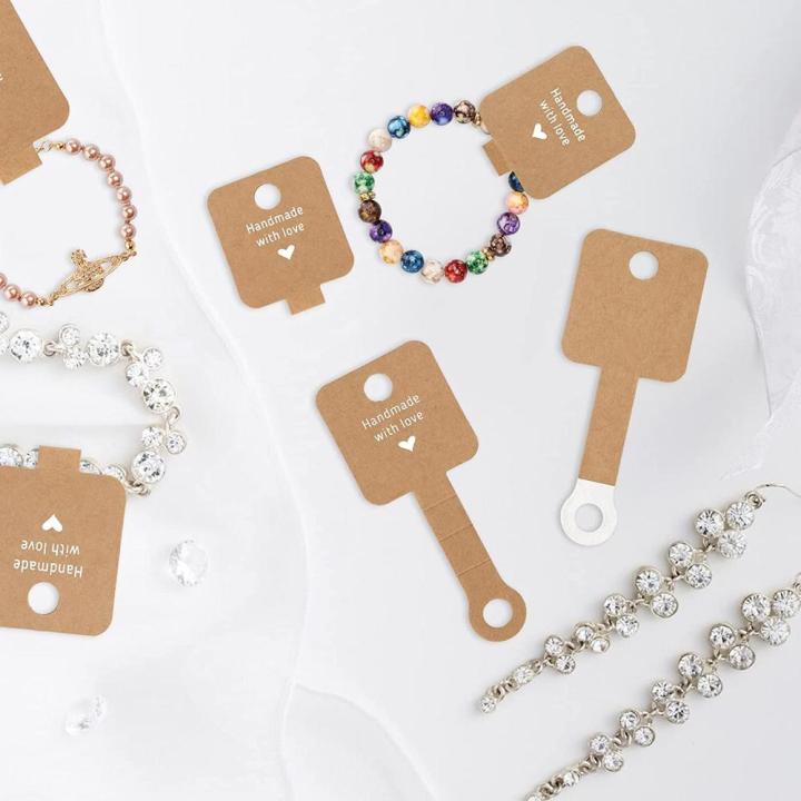 Small business packaging Bracelet display card Convenient Selfadhesive