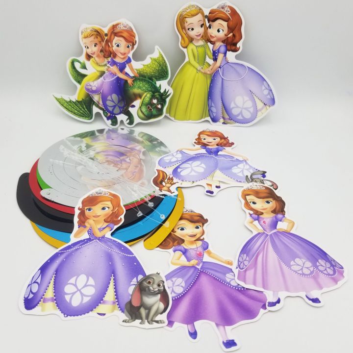 PRINCESS SOFIA SPIRALS PACK ( PACK OF 6 SPIRALS )