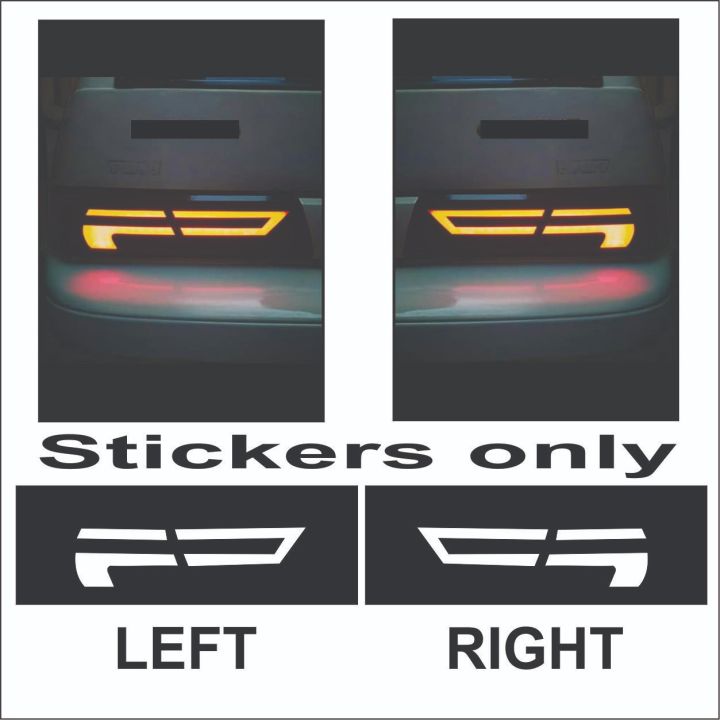 Suzuki Cultus (OLD) BACK LIGHT DESIGN 2  Car Stickers Decal Vinyl Creative Fashion Car Sticker Accessories Stickers for Car, Car Modification, Car Decoration