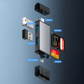 Olaf 7 in 1 Micro SD Card Reader USB Flash Drive Memory TF SD Card Reader OTG type c 3.1 to usb Adapter USB Type C Card Reader. 