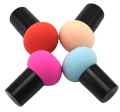 Miss Rose 1pc Mushroom Shape Makeup Sponge Blender Beauty Foundation Blending Sponge, Flawless for Liquid, Cream, and Powder Makeup tool.(Random Color). 