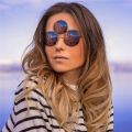 Novel Third Eye Round Metal Frame Sunglasses Chinese Style Erlang God Three Eyes Glasses Funny Party Halloween Cosplay Glasses. 