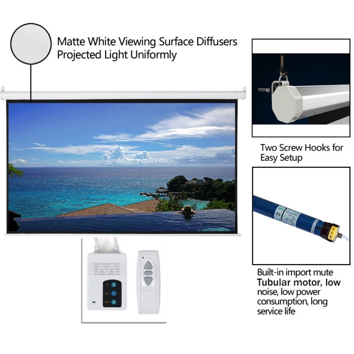 Hitech-Vision%20Electric%20Projector%20Screen%20-%20Matt%20White%20200"%204:3%20(13.33%20ft%20*%2010%20ft)%20-%20Image%202