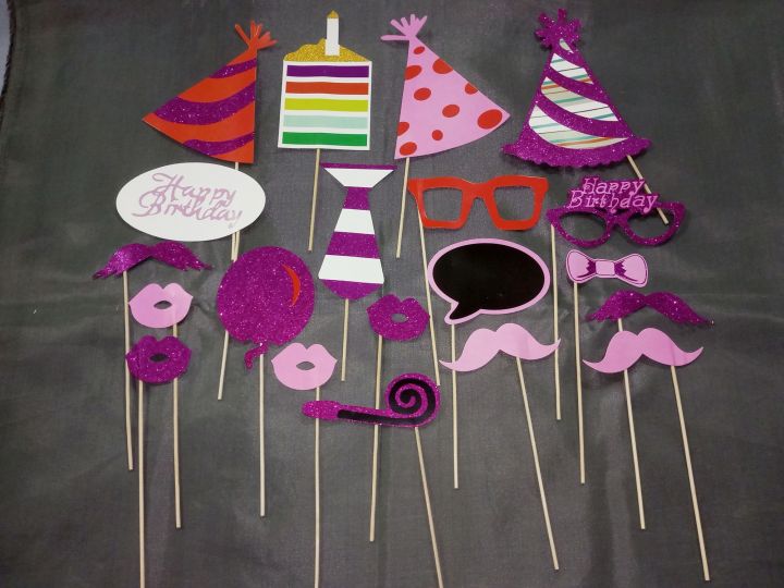 Pack%20of%2015%20%20Happy%20Birthday%20PhotoProp%20-%20Party%20Booth%20Photo%20Prop%20-%20Image%204