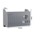 (Multicolor) Wall-mounted router box Office Media Decor Console Wifi box Wireless storage boxes Rack Bracket Hangings Wall Shelf  TV Box Router Shelf Stand WiFi Stand Cord-less Phone Stand Wall Mount Wall Shelf Floating Media Shelf TV DVD Android Box. 