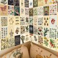 vintage aesthetic photocards 50 PCS wall collage kit for wall decorate 4x6" glossy prints customise available. 