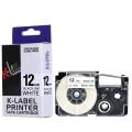 CASIO XR-12WE LABLE PRINTER TAPE. 