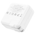 hoco Premium C115 Header GaN Charger 3 Ports PD 65W Power Delivery Quick Charge QC3.0 Fast Charging Adapter Station Multi Interface Wall Charger Block For Laptops Desktops Workstations Tablets Smart Devices Electronics Accessories. 