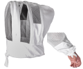 3 Layers Ventilated Bee Suit - Ultra Breeze Full Body Beekeeping Suits for Men & Women Beekeeper Bee Keepers with Fencing Veil Hat Hood (Small to 4XL Size Available). 