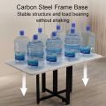 Drop Leaf Dining Table, Folding Dining Table with 6 Wheels, Multipurpose Collapsible Drop Leaf Extension, E1 Grade Environmental Protection Plate, Carbon Steel Bracket, Foldable Forms. 
