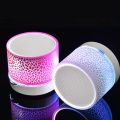 Mini Portable Bluetooth & Rechargeable Speaker with Light + SD Card + USB Supported Multi Color. 