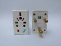 15AMP Multi Plug Adapter with Fuse for Power Plug | M Type Power Socket Multi Plug. 