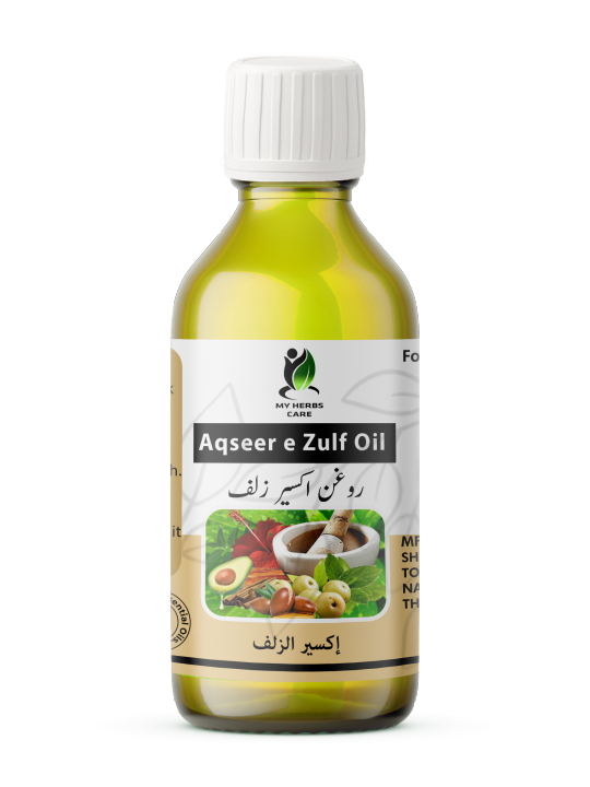 Akseer e Zulf Oil عکسیرِ زلف Natural Elixir for Long and Lustrous