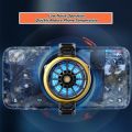 100% High Quality Universal Phone Cooling Fan For PUBG, USB Rechargeable Mobile Phone Radiator For All Mobile Phones  Portable Compact Design Mobile Radiator, Mobile Phone Cooler For Live Streaming Vlogging With Free Gift. 