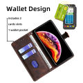 Case For  Asus Zenfone 4 Max ZC520KL  casing  Flip leather magnetic phone case TPU back cover. 